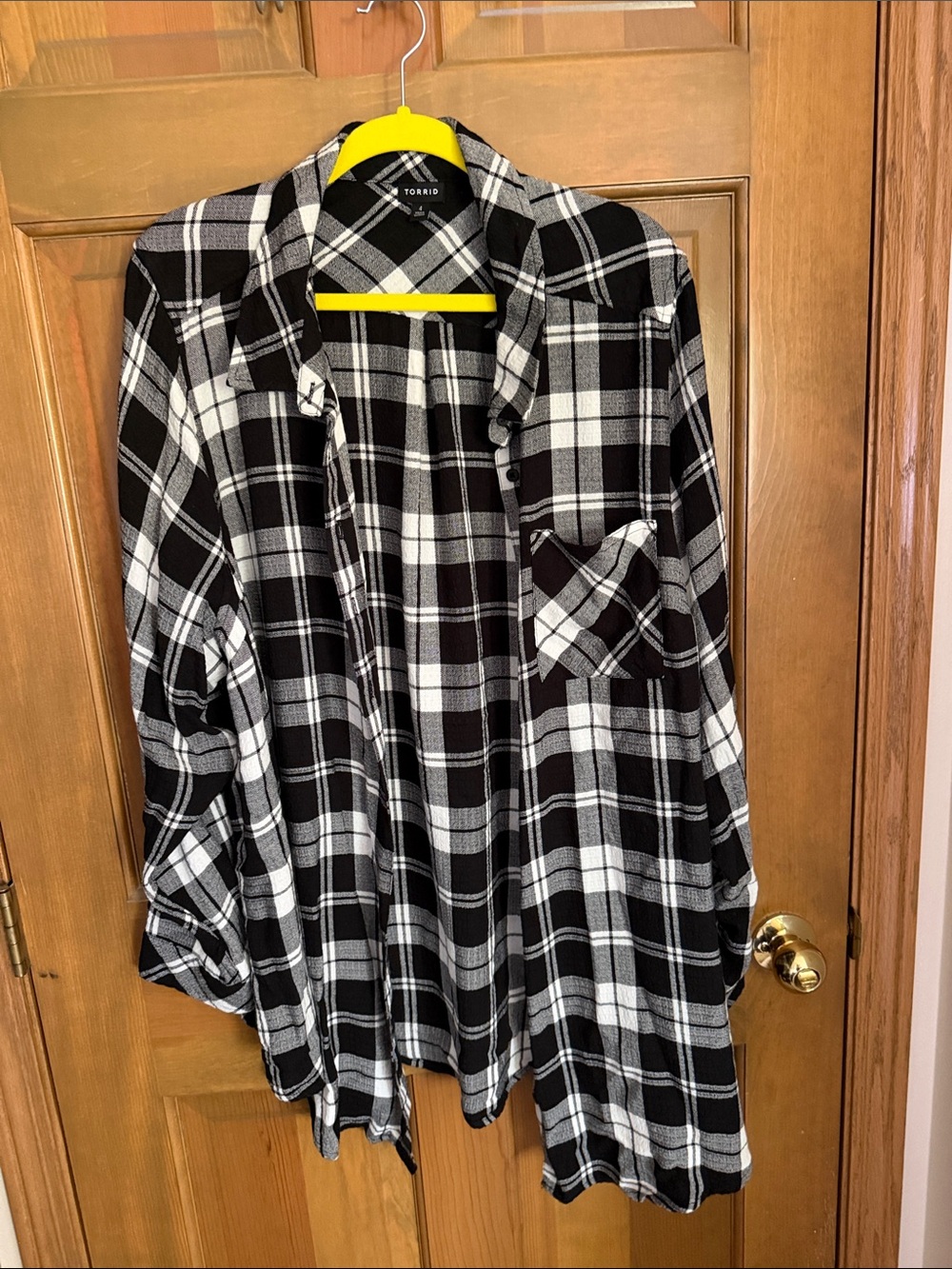 Torrid Plaid Top